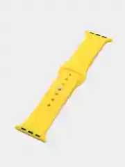 Желтый силиконовый ремешок для Apple Watch на 38/40мм и 42/44 мм