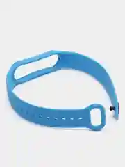 Синий силиконовый ремешок для Xiaomi Mi Band 5 / Mi Band 6