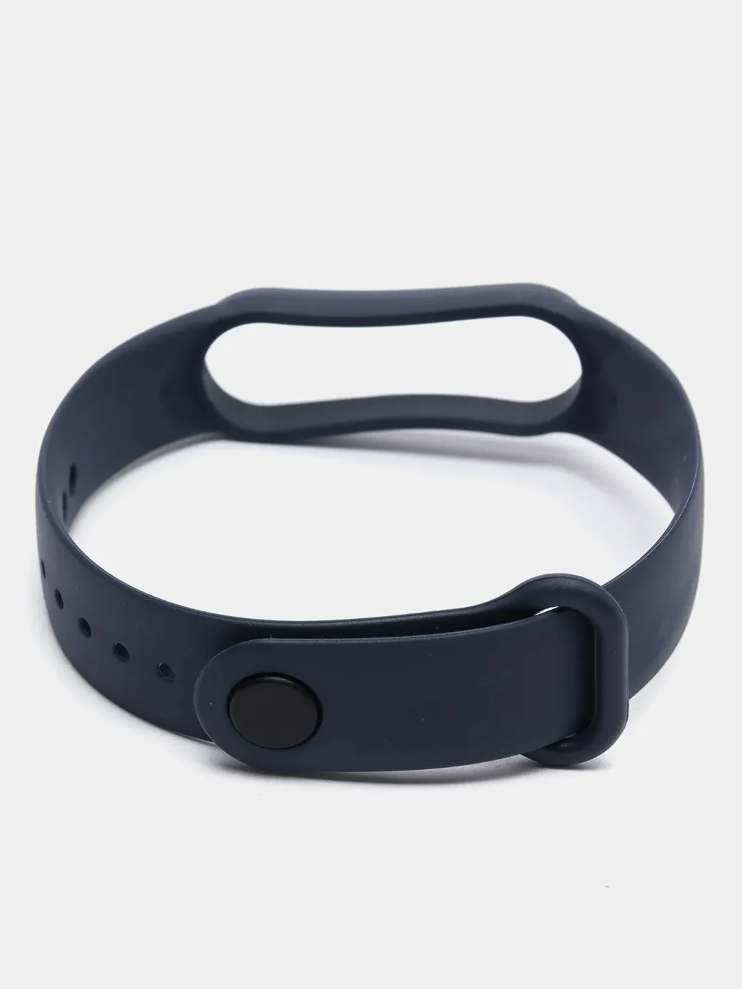 Темно-синий силиконовый ремешок для Xiaomi Mi Band 5 / Mi Band 6