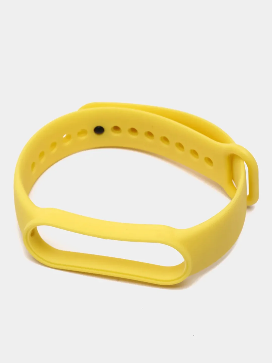 Лимонный силиконовый ремешок для Xiaomi Mi Band 5 / Mi Band 6