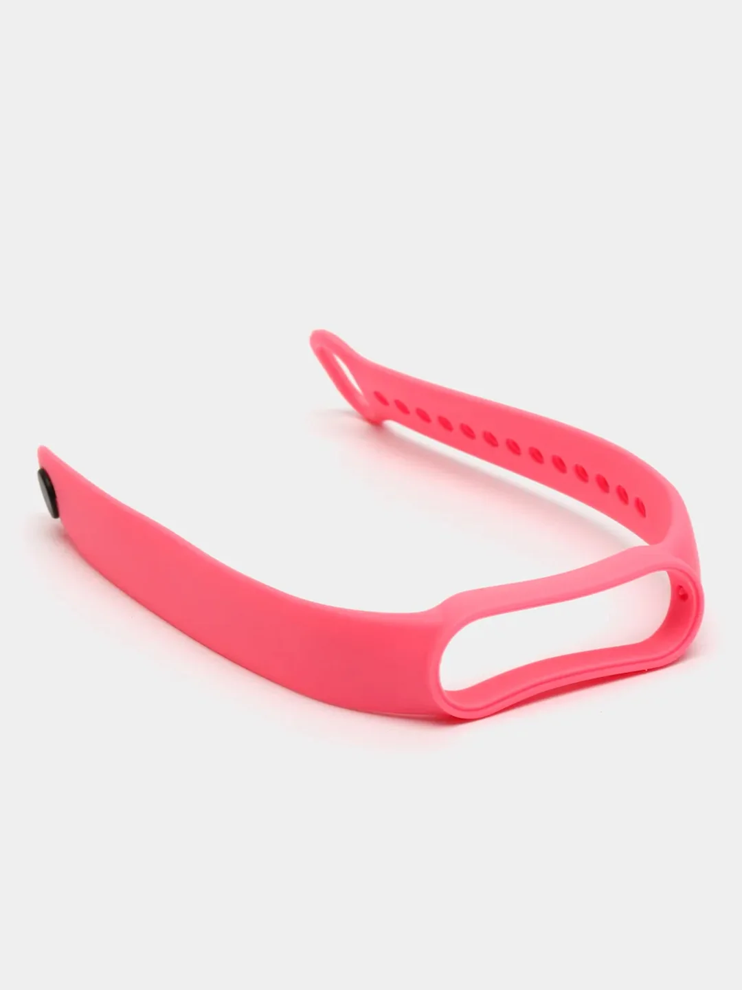 Розовый силиконовый ремешок для Xiaomi Mi Band 5 / Mi Band 6