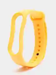 Желтый силиконовый ремешок для Xiaomi Mi Band 5 / Mi Band 6