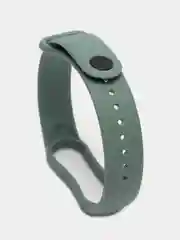 Лесной зеленый силиконовый ремешок для Xiaomi Mi Band 5 / Mi Band 6