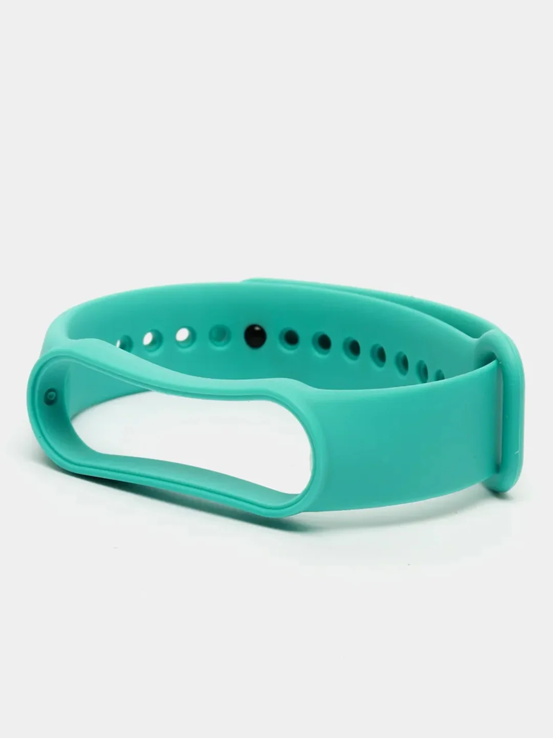 Бирюзовый силиконовый ремешок для Xiaomi Mi Band 5 / Mi Band 6