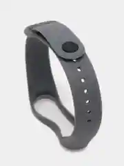 Тёмно-серый силиконовый ремешок для Xiaomi Mi Band 5 / Mi Band 6