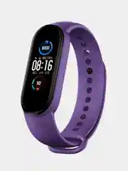 Аметистовый силиконовый ремешок для Xiaomi Mi Band 5 / Mi Band 6