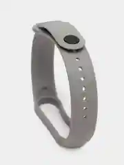 Серый силиконовый ремешок для Xiaomi Mi Band 5 / Mi Band 6