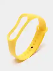Желтый ремешок силиконовый для Xiaomi Mi Band 3, 4
