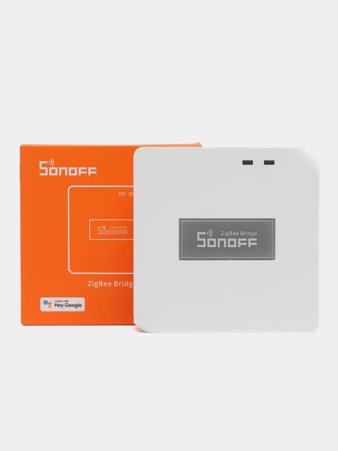 Белый датчики умного дома Sonoff, открытия двери, движения, гигрометр и мост Bridge ZigBee