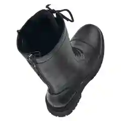 Черный сапоги зимние женские Rieker, из натуральной кожи