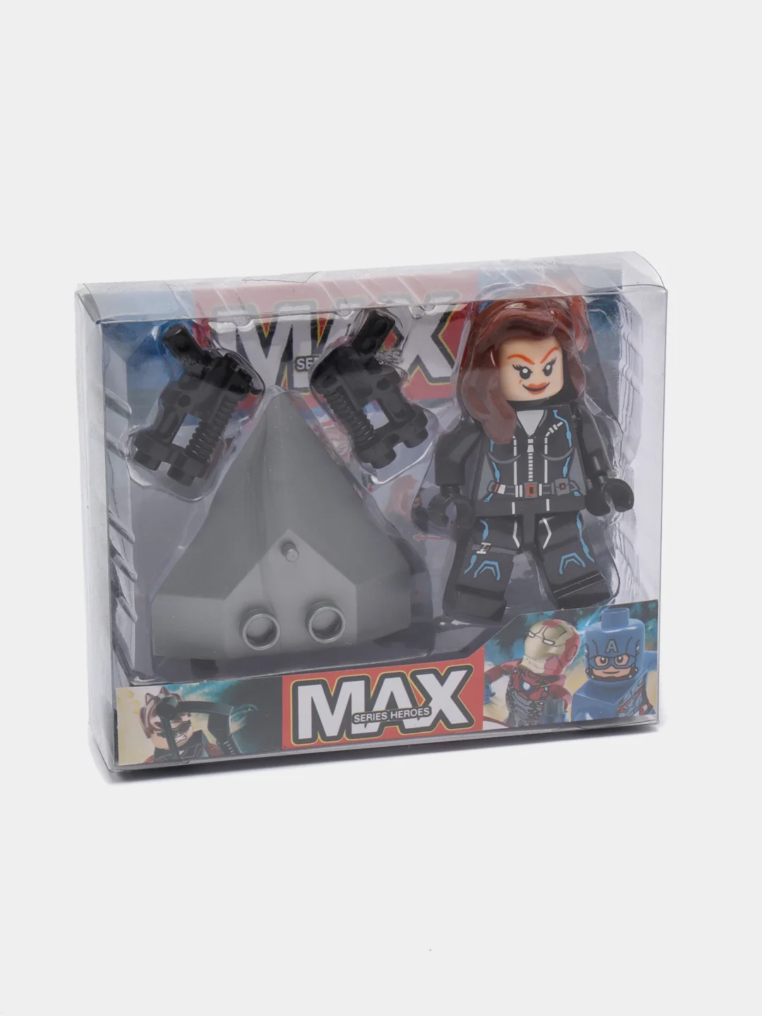 Черный фигурки супергероев Heroes Max