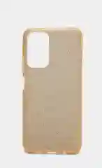 Золотой силиконовый усиленный чехол Xiaomi Poco M4 pro 5G, с блестками