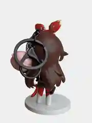 Алый коллекционная фигурка-брелок по аниме игре Геншин импакт (Genshin Impact), 10 см, 12 видов