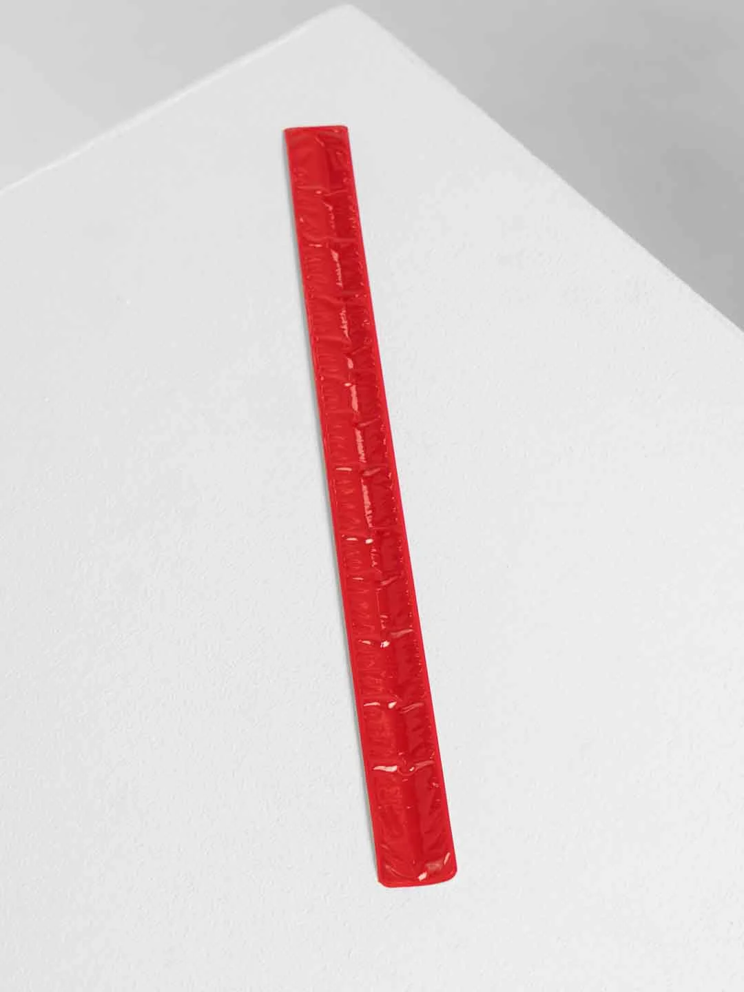 Красный браслет светоотражающий 40 * 3 см