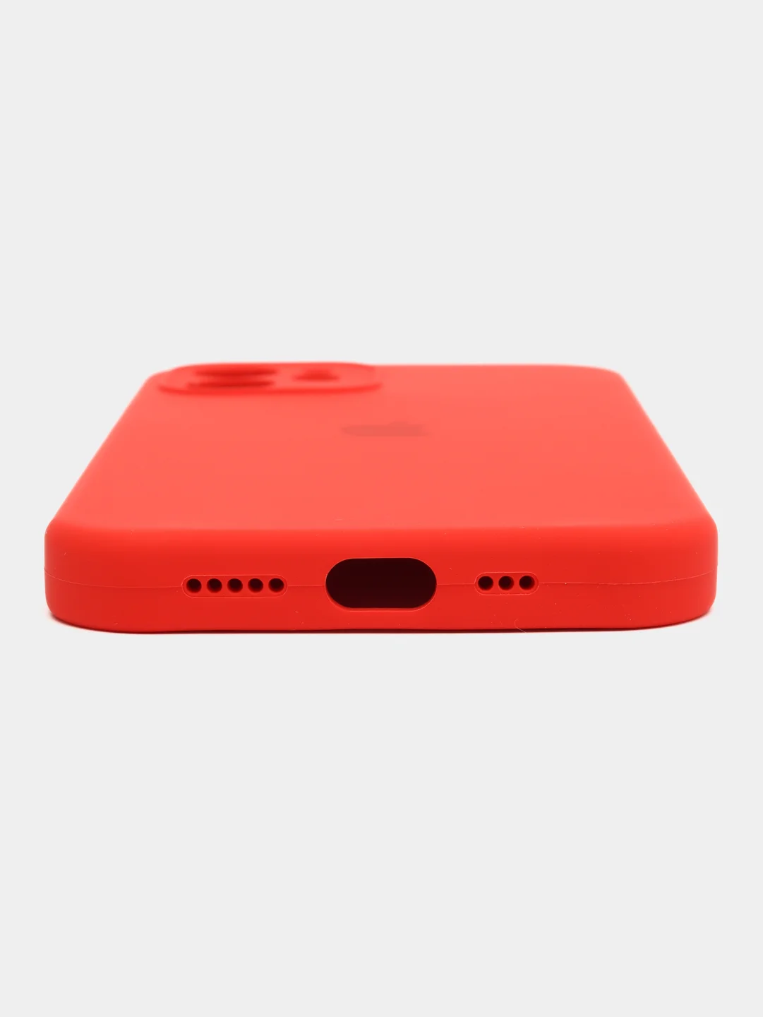 Красный чехол для iPhone 13, 12, 11, XR, 7, 8, SE, 8+, 7+, 6s, 6, Pro, Max, силиконовый