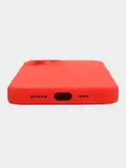 Красный чехол для iPhone 13, 12, 11, XR, 7, 8, SE, 8+, 7+, 6s, 6, Pro, Max, силиконовый