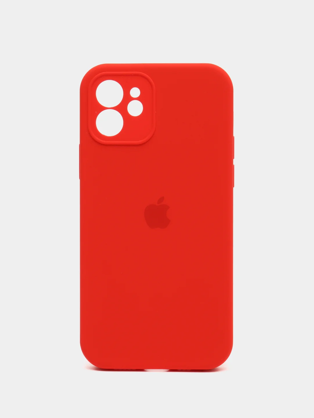 Красный чехол для iPhone 13, 12, 11, XR, 7, 8, SE, 8+, 7+, 6s, 6, Pro, Max, силиконовый