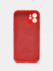 Красный чехол для iPhone 13, 12, 11, XR, 7, 8, SE, 8+, 7+, 6s, 6, Pro, Max, силиконовый