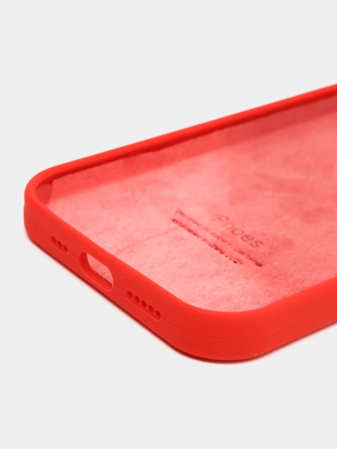 Красный чехол для iPhone 13, 12, 11, XR, 7, 8, SE, 8+, 7+, 6s, 6, Pro, Max, силиконовый