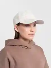 Светло-жёлтый кепка в клетку, унисекс, женская, бейсболка