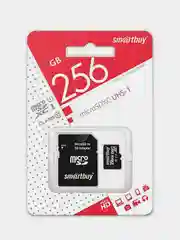 Карта памяти SmartBuy microSD, 32 /64 /128GB Class10, micro SD для смартфона, телефона