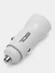 Серый автомобильное зарядное устройство TDS, 2 х USB, 2.1А