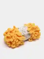 Лимонный пряжа Alize Puffy петельки, упаковка 5 мотков, 100% микрополиэстер
