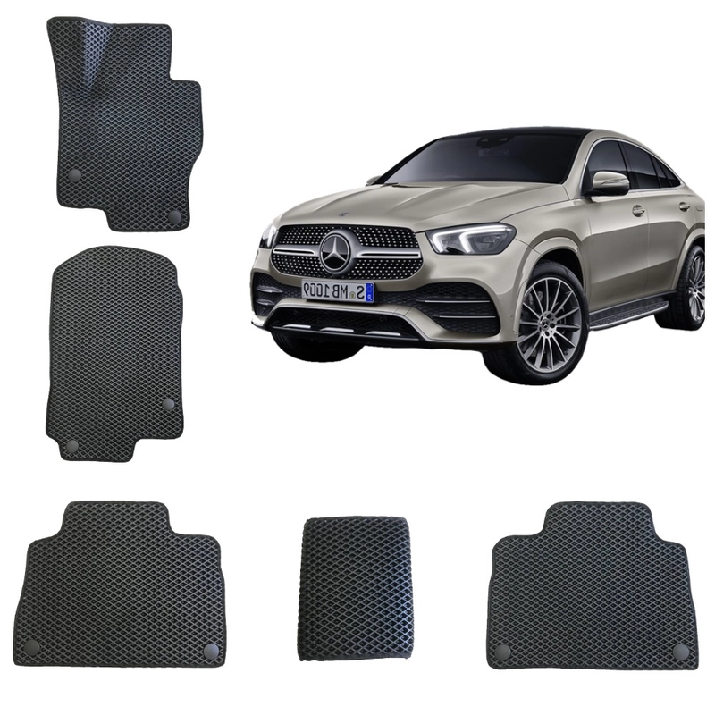 Автомобильные 3D-коврики EVA для Mercedes-Benz GLE, coupe (С167), 2 поколение