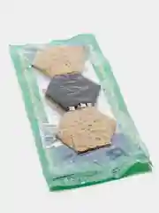 Кухоньчик губка для посуды, вакуумная упаковка, 3 штуки