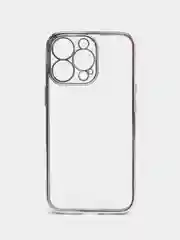 Серебряный чехол для iPhone 7 8 Plus X XS XR 11 12 13 14 15 Pro Max mini айфон про макс