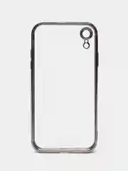 Серебряный чехол для iPhone 7 8 Plus X XS XR 11 12 13 14 15 Pro Max mini айфон про макс