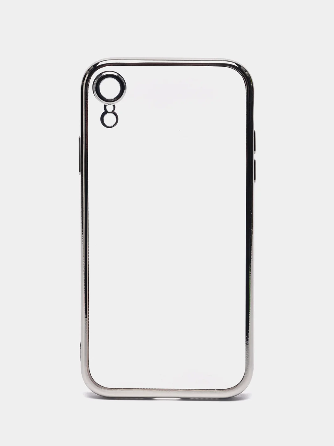 Серебряный чехол для iPhone 7 8 Plus X XS XR 11 12 13 14 15 Pro Max mini айфон про макс