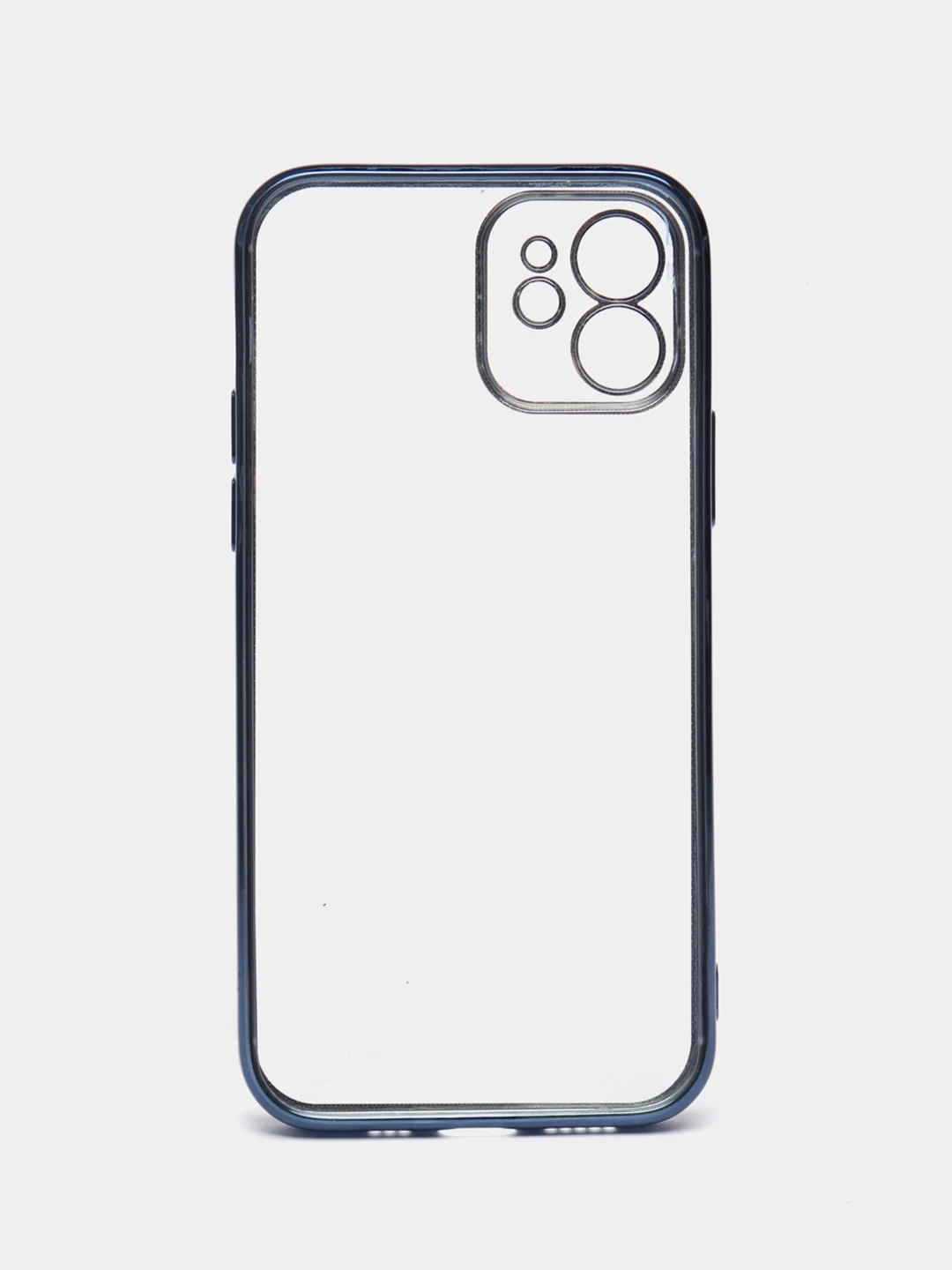 Синий чехол для iPhone 7 8 Plus X XS XR 11 12 13 14 15 Pro Max mini айфон про макс