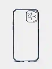 Синий чехол для iPhone 7 8 Plus X XS XR 11 12 13 14 15 Pro Max mini айфон про макс