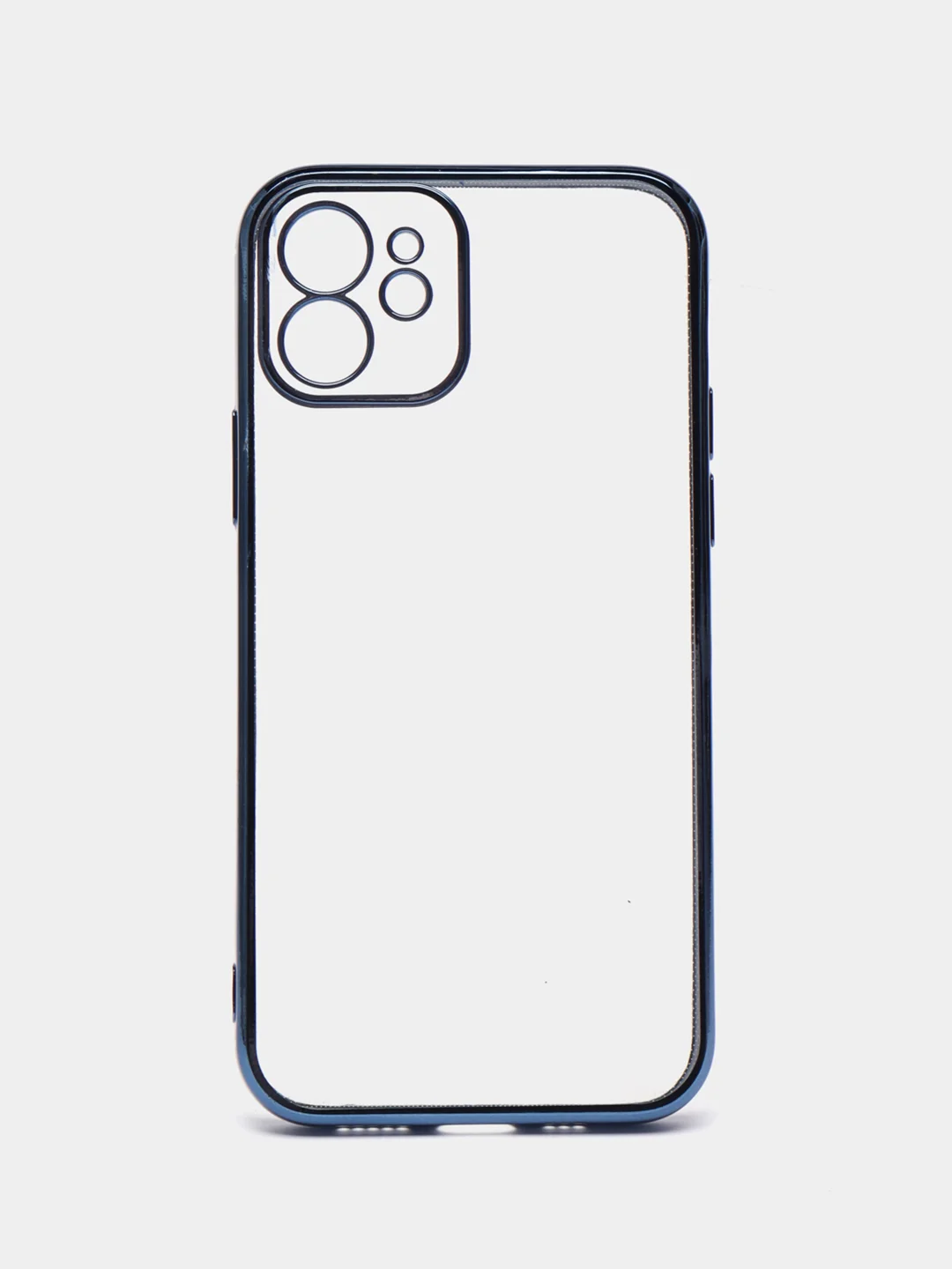 Синий чехол для iPhone 7 8 Plus X XS XR 11 12 13 14 15 Pro Max mini айфон про макс