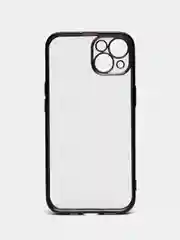 Черный чехол для iPhone 7 8 Plus X XS XR 11 12 13 14 15 Pro Max mini айфон про макс