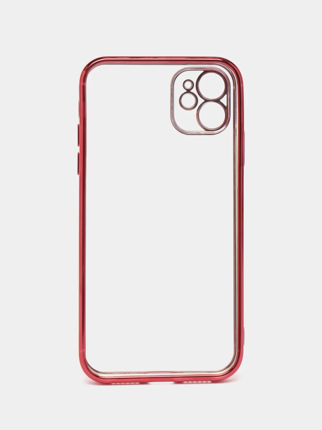Красный чехол для iPhone 7 8 Plus X XS XR 11 12 13 14 15 Pro Max mini айфон про макс