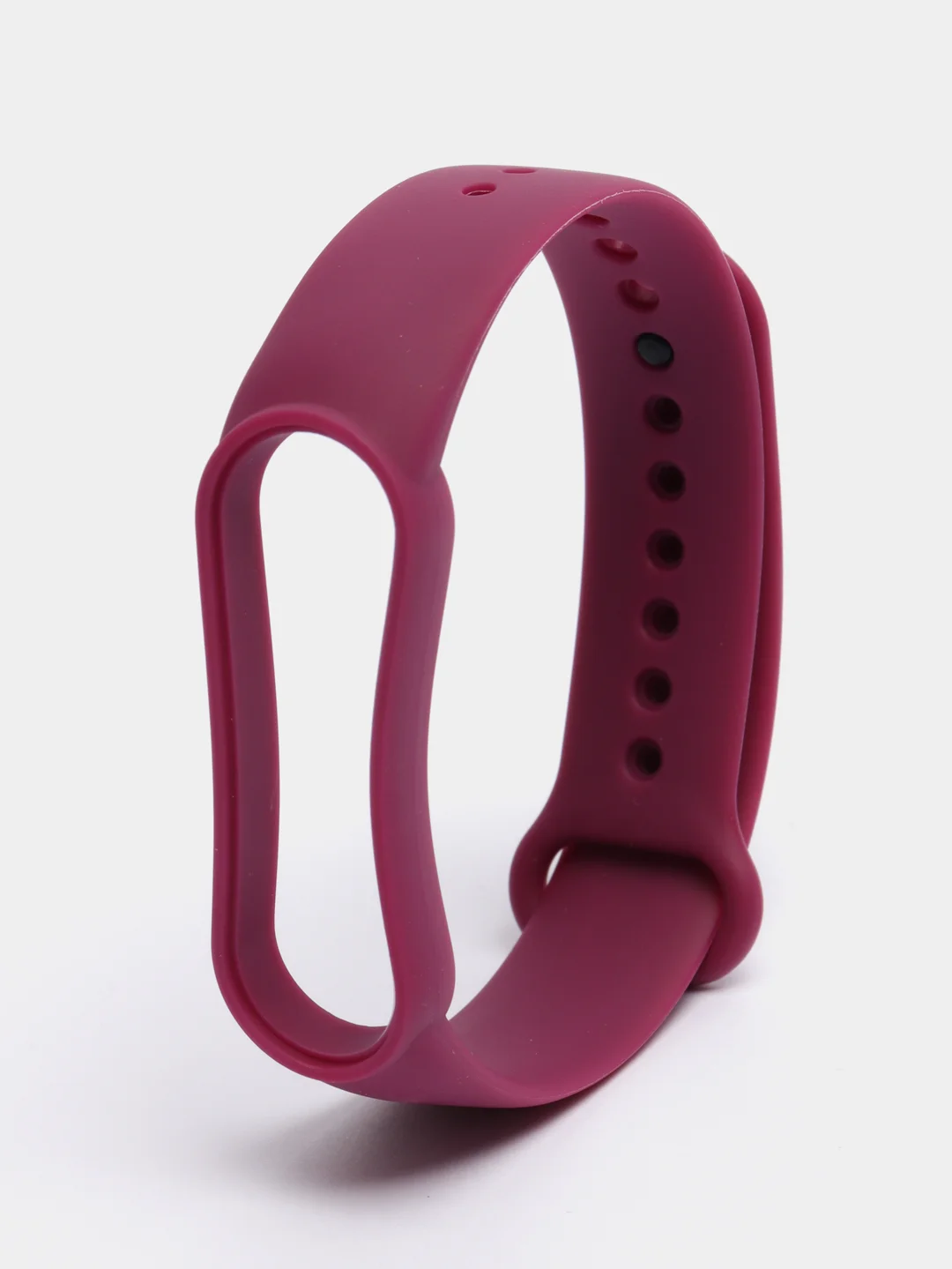 Марсала ремешок для Xiaomi Mi Band 5/Mi Band 6, силиконовый