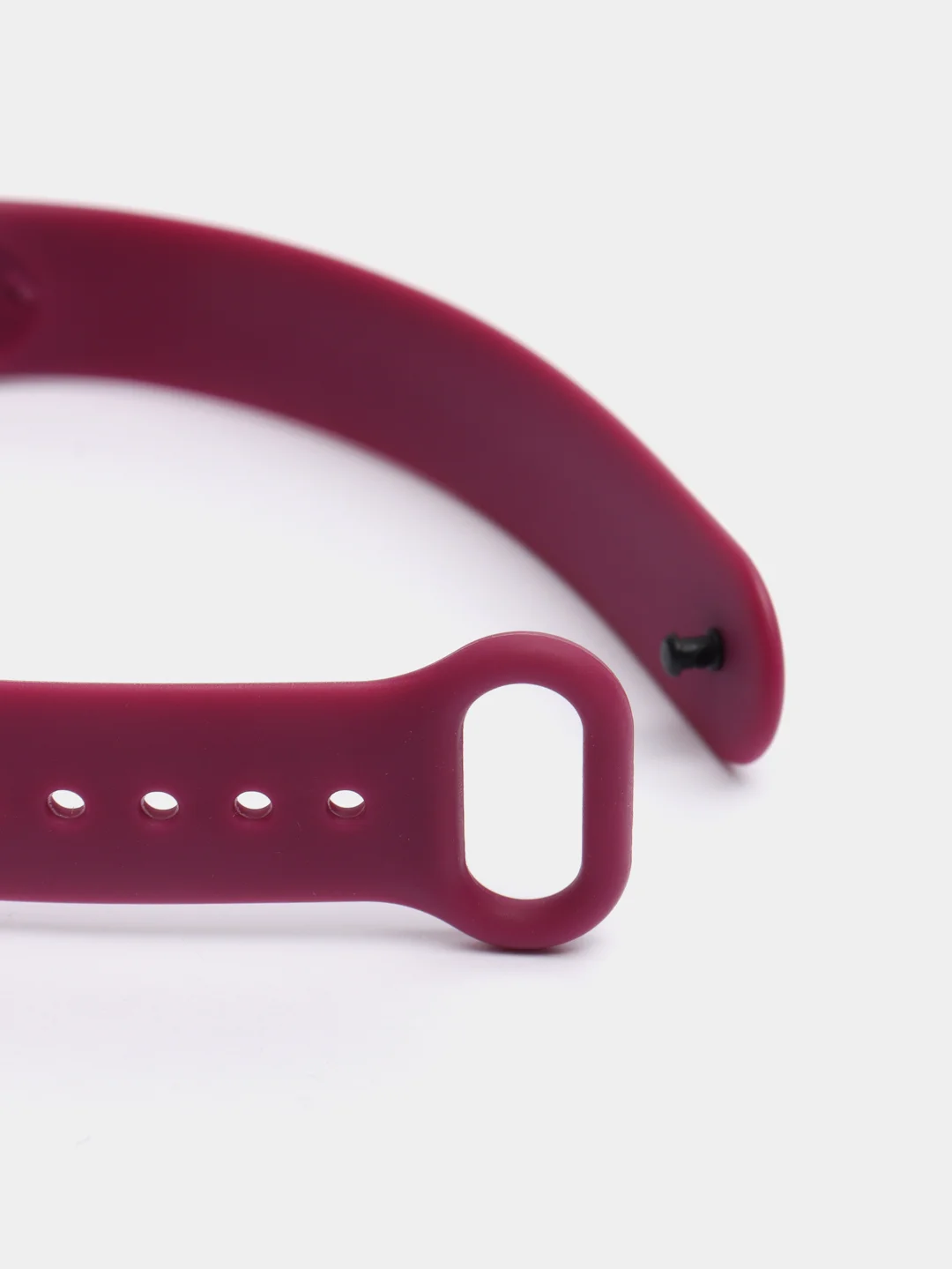 Марсала ремешок для Xiaomi Mi Band 5/Mi Band 6, силиконовый