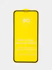 Защитное стекло 9D для iPhone (Айфон) XR / 11, с черной рамкой