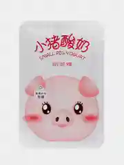 Белый йогуртовая тканевая маска для лица Small Pig с эффектом увлажнения и питания кожи