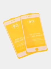 Защитное стекло для iPhone 6, 6S, 7, 8, X, XS, XR, 11, 12, 13, Pro Max, Pro, mini, 2 штуки