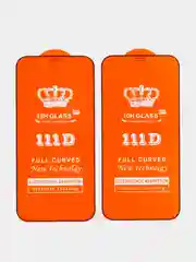 Черный защитное стекло для iPhone 6, 6S, 7, 8, X, XS, XR, 11, 12, 13, Pro Max, Pro, mini, 2 штуки
