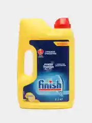 Средство для мытья посуды в посудомоечных машинах Finish Power Powder "Лимон", 2,5 кг