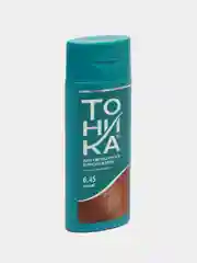 Оттеночный бальзам для волос "Тоника" "Биоламинирование", тон 6.45, рыжий