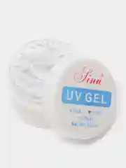 Белый уф гель для наращивания и укрепления ногтей "ЛИНА" 3 ЦВЕТА