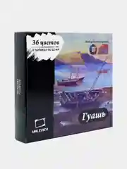 Набор гуаши Малевичъ, 36 цветов по 12 мл