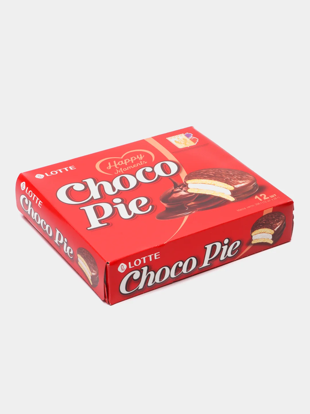 Печенье глазированное LOTTE Choco Pie, 336 г