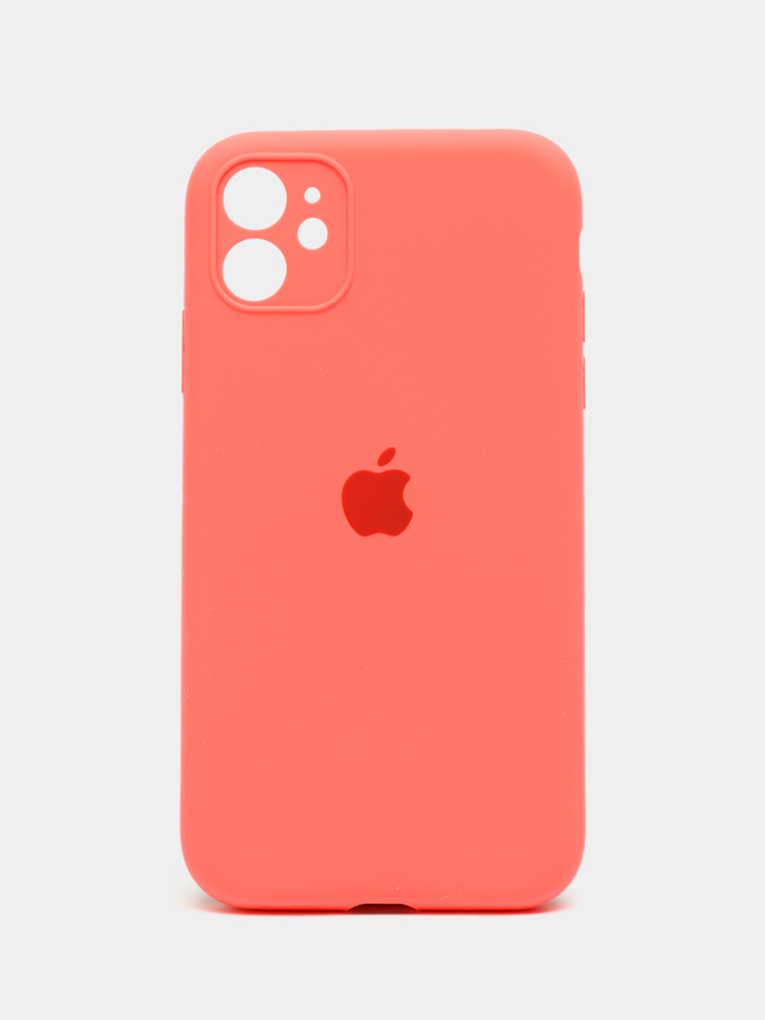 Чехол Silicone Case iPhone 11 с защитой камеры с бархатной подкладкой  купить по цене 51.03 ₽ в интернет-магазине Магнит Маркет