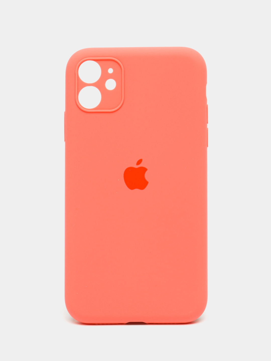 Чехол Silicone Case iPhone 11 с защитой камеры с бархатной подкладкой  купить по цене 51.03 ₽ в интернет-магазине Магнит Маркет